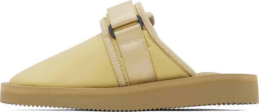 Suicoke Beige ZAVO-Cab Slippers - Picture 3