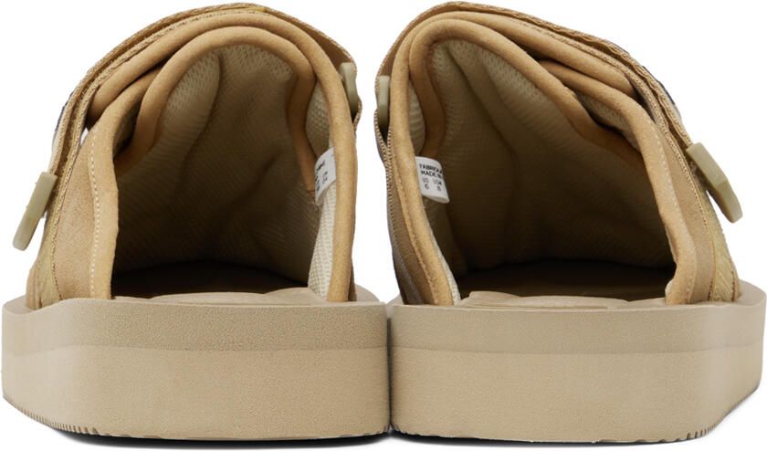 Suicoke Beige ZAVO-VS Slippers - Picture 5