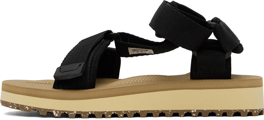 Suicoke Black & Beige DEPA-2Cab-ECO Sandals - Picture 3