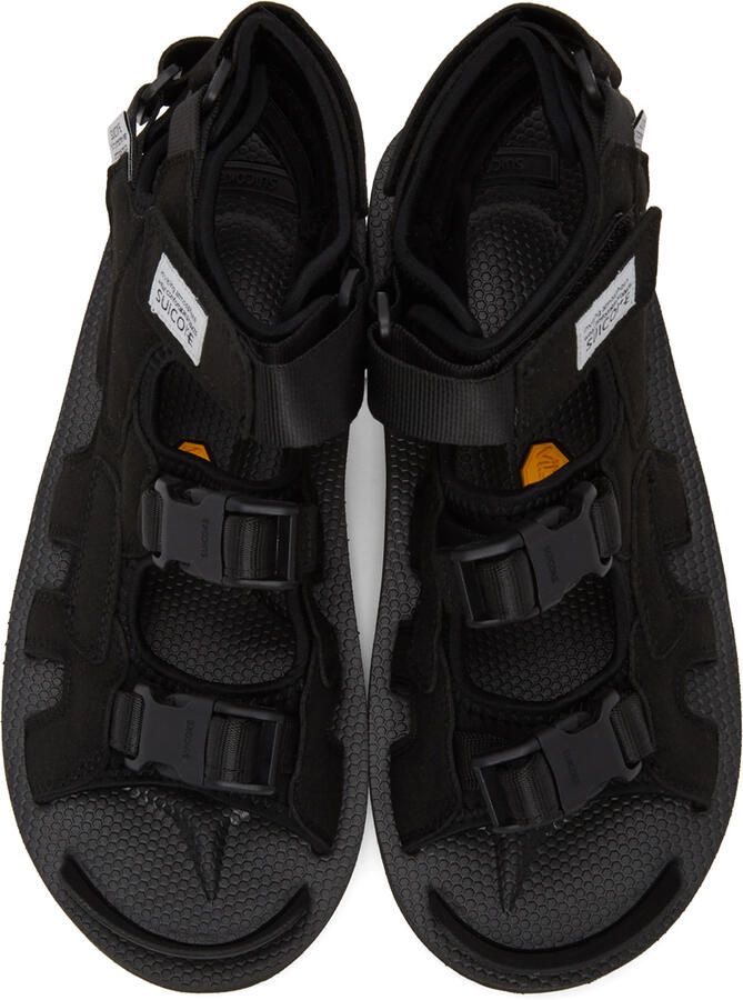 Suicoke Black BOAK-V Sandals
