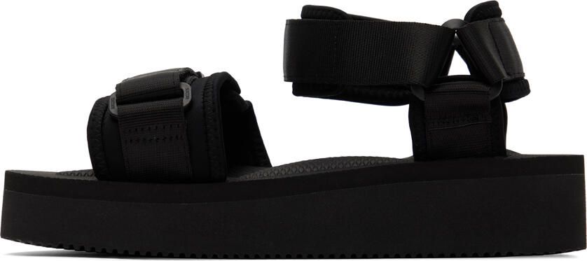 Suicoke Black CEL-PO Sandals - Picture 3