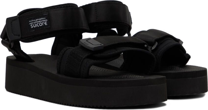 Suicoke Black CEL-PO Sandals