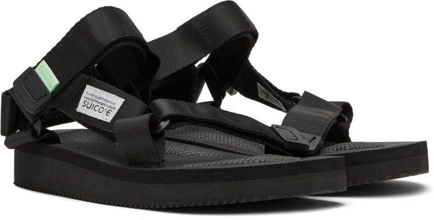 Suicoke Black DEPA-Cab Sandals - Picture 2