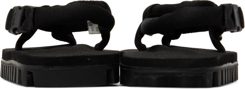 Suicoke Black GUT Sandals - Picture 2