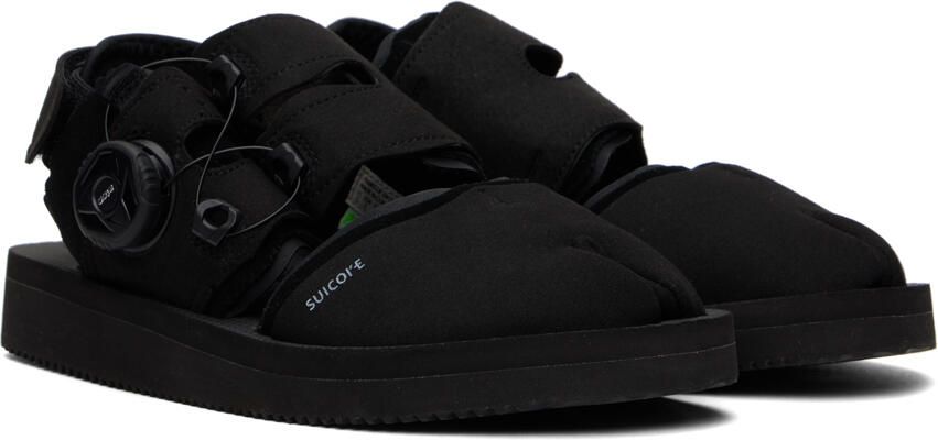 Suicoke Black HAKU-ab Slippers - Picture 2