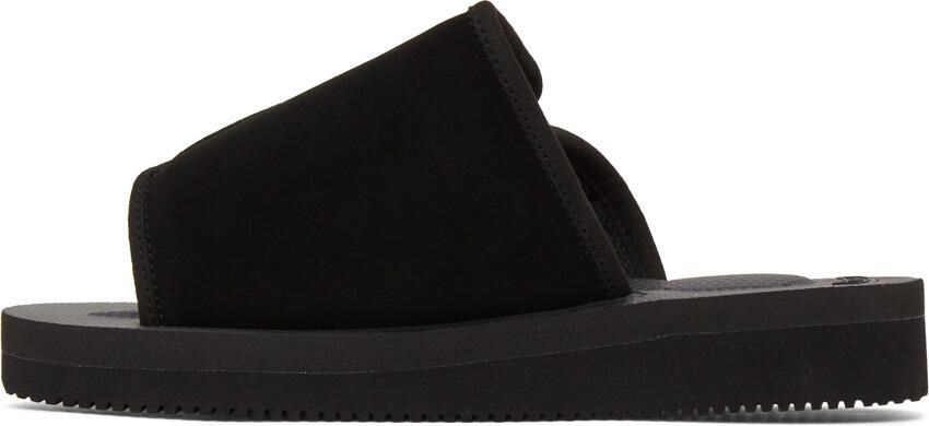 Suicoke Black KAW-VS Sandals - Picture 2