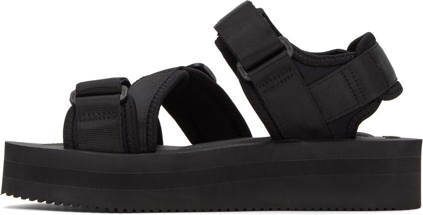 Suicoke Black KISEE-VPO Sandals - Picture 3