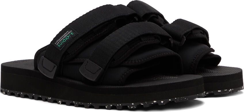 Suicoke Black MOTO-Cab-ECO Sandals - Picture 2