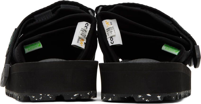 Suicoke Black Moto-Cab-Eco Sandals