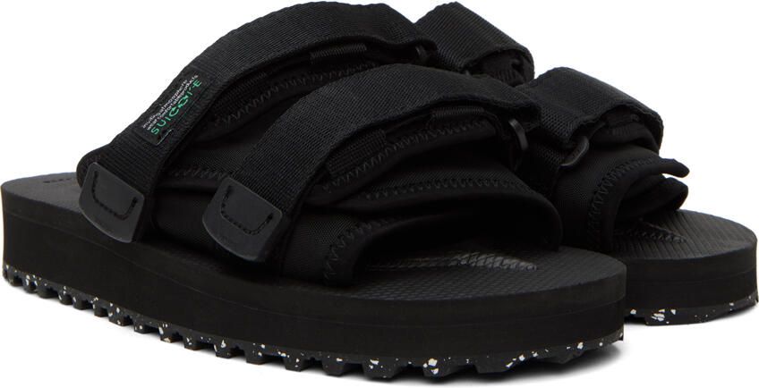 Suicoke Black Moto-Cab-Eco Sandals - Picture 2