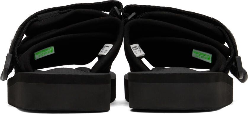 Suicoke Black MOTO-Cab Sandals
