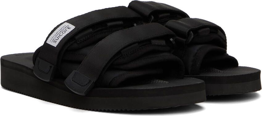 Suicoke Black MOTO-Cab Sandals - Picture 2