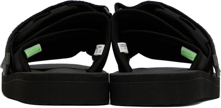 Suicoke Black MOTO-Cab Sandals
