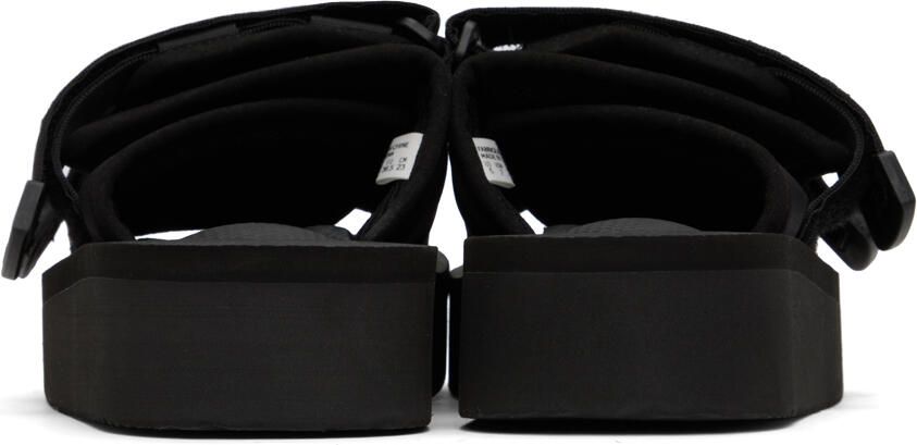Suicoke Black MOTO-PO Sandals