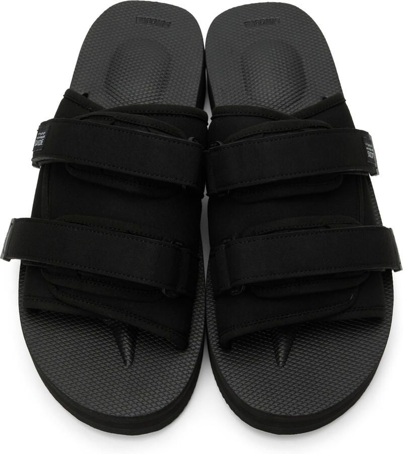 Suicoke Black MOTO-PO Sandals - Picture 1