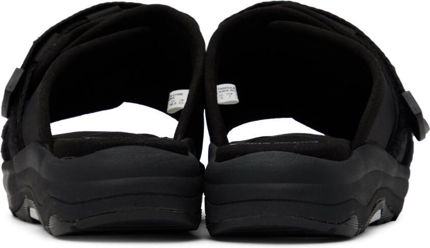 Suicoke Black MOTO-Run Sandals