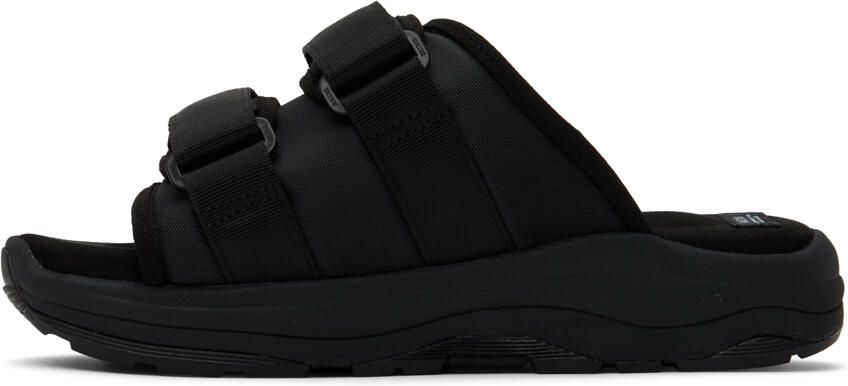 Suicoke Black MOTO-Run Sandals - Picture 3