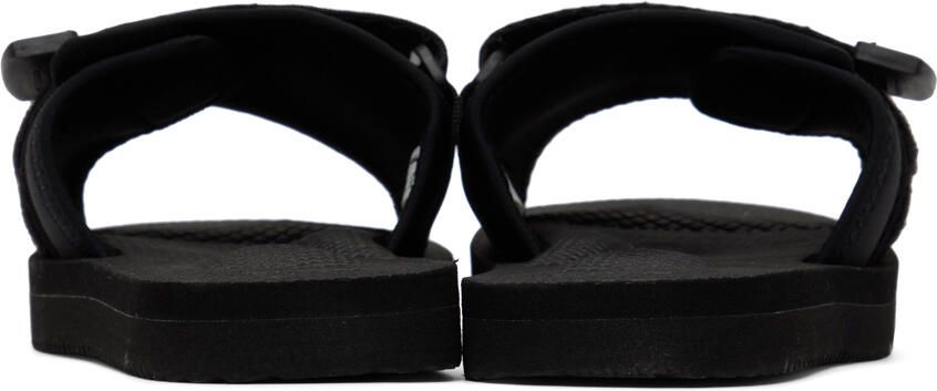 Suicoke Black PADRI Sandals - Picture 3