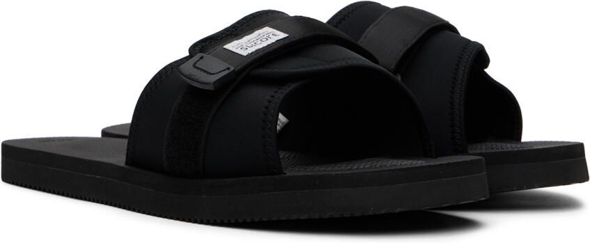 Suicoke Black PADRI Sandals - Picture 2