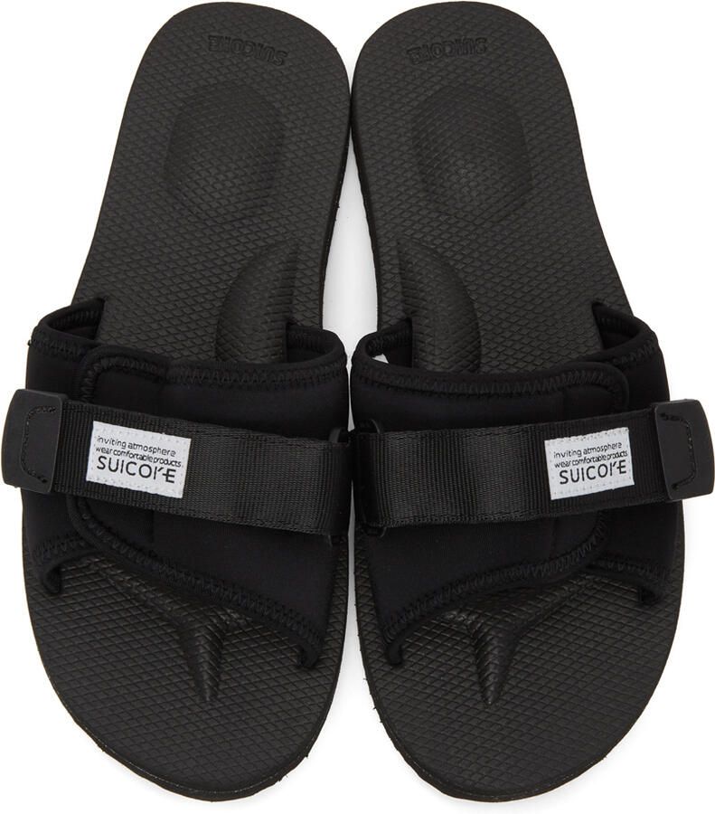 Suicoke Black PADRI Sandals