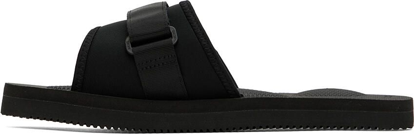 Suicoke Black PADRI Sandals - Picture 3