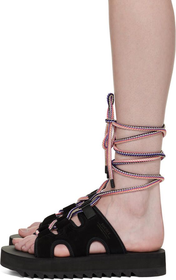 Suicoke Black RAY-ab Sandals - Picture 2