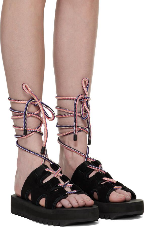 Suicoke Black RAY-ab Sandals