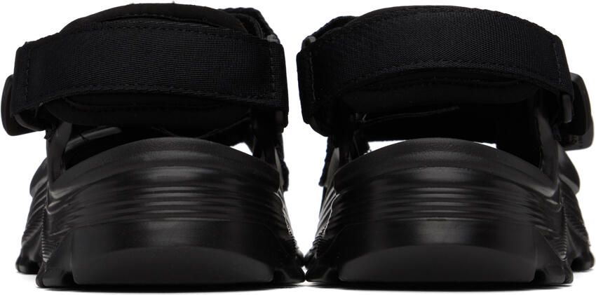 Suicoke Black Wake Sandals - Picture 2