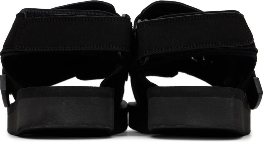 Suicoke Black WAS-4ab Sandals