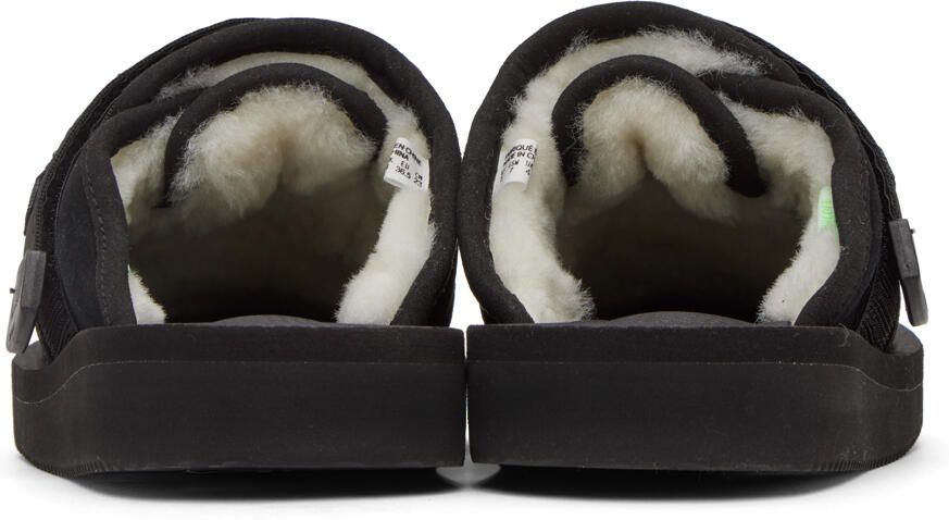 Suicoke Black ZAVO-Mab Sandals