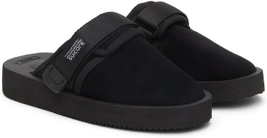 Suicoke Black ZAVO-VS Slippers - Picture 2