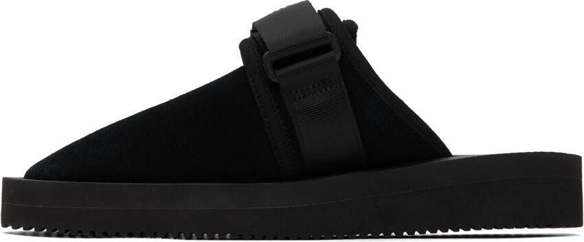 Suicoke Black ZAVO-VS Slippers - Picture 3