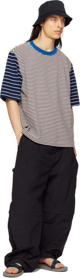 Suicoke Blue & Gray DEPA-Cab-PT06 Sandals - Picture 4