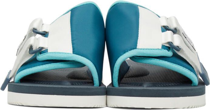 Suicoke Blue & Navy KAW-CAB Sandals - Picture 4