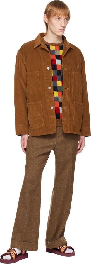 Suicoke Brown & Burgundy KISEE-V Sandals - Picture 4