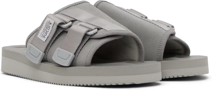Suicoke Gray KAW-VS Sandals - Picture 2