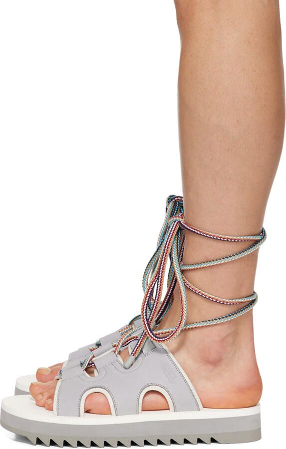 Suicoke Gray RAY-ab Sandals - Picture 2