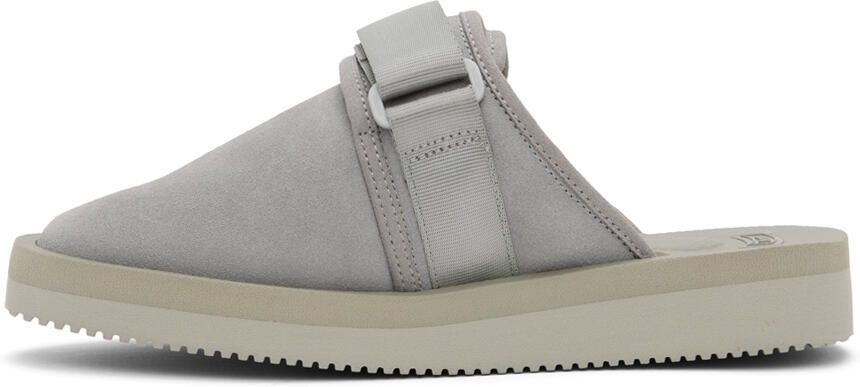 Suicoke Gray ZAVO-VS Slippers - Picture 3