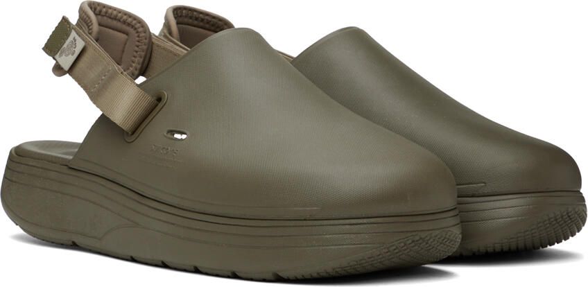 Suicoke Green Cappo Loafers - Picture 2