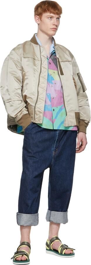 Suicoke Green KISEE-V Sandals - Picture 4