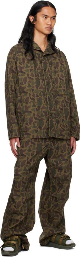 Suicoke Green MOTO-Run Sandals - Picture 5