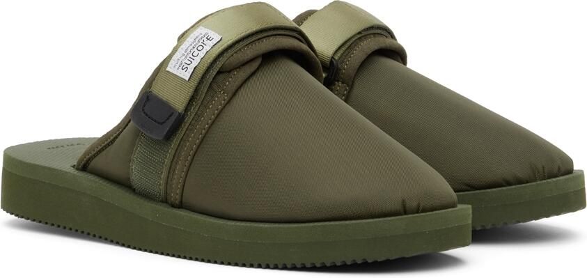 Suicoke Green ZAVO-Cab Slippers - Picture 2
