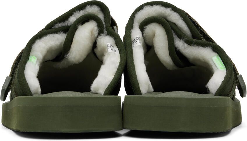 Suicoke Green ZAVO-Mab Sandals - Picture 4