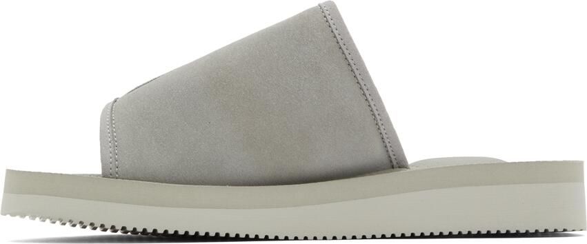 Suicoke Grey KAW-VS Sandals - Picture 3