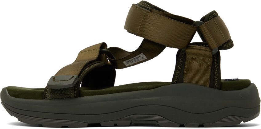 Suicoke Khaki DEPA-Run Sandals - Picture 3
