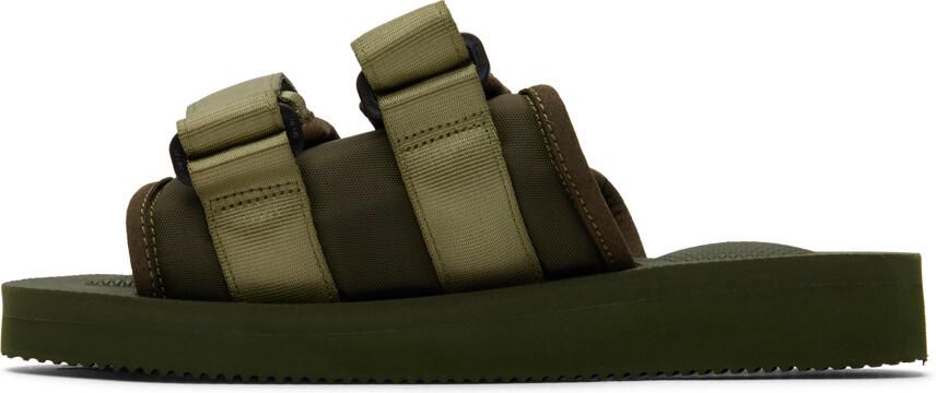 Suicoke Khaki MOTO-Cab Sandals - Picture 3