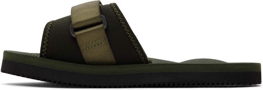 Suicoke Khaki PADRI Sandals - Picture 7