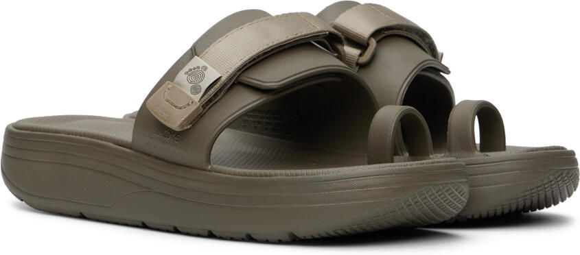 Suicoke Khaki UTA Sandals - Picture 2