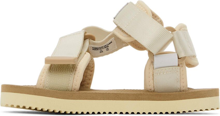 Suicoke Kids Beige DEPA-2 Sandals