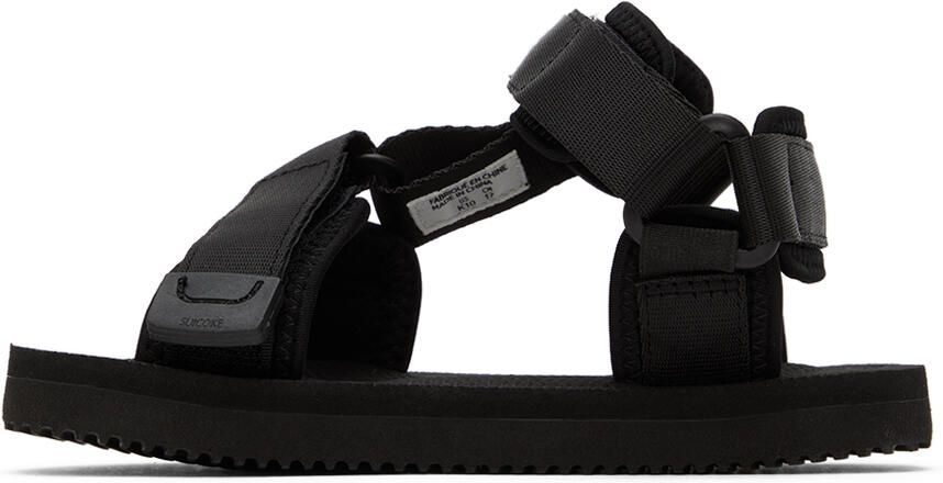 Suicoke Kids Black DEPA-2 Sandals - Picture 2